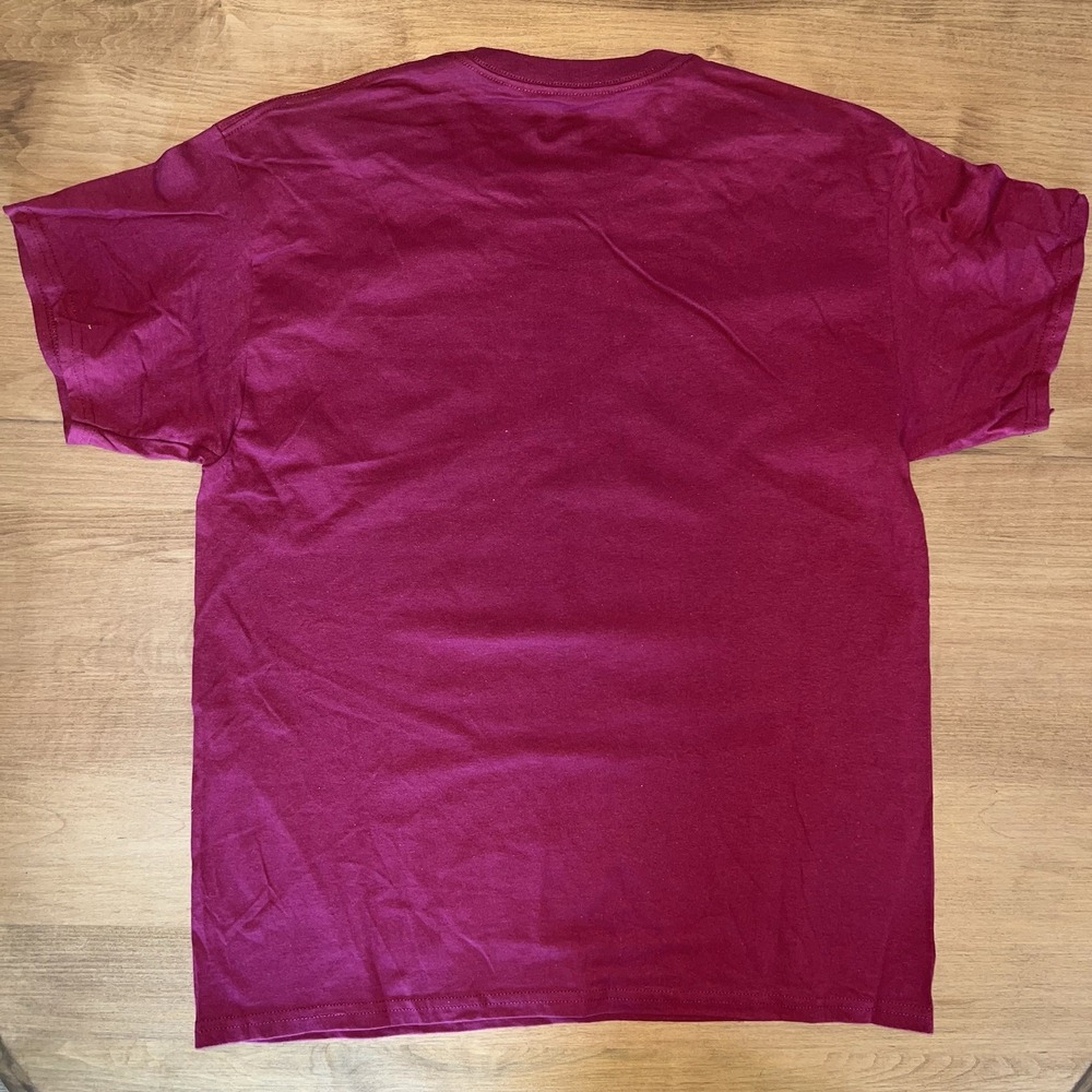 NWOT Captivating Virginia Tech Hokies‎ T-Shirt Maroon Size L - Picture 4 of 7